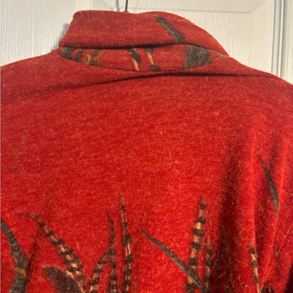 NWOT vintage red turtleneck - Picture 3 of 3